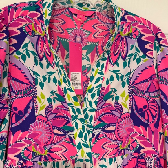 NWT Lilly Pulitzer,  Winona Stretch Tunic, Size Medium - Picture 8 of 12